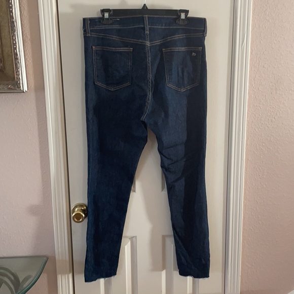 Rag & Bone Blue Denim Skinny Ankle Jeans - Picture 6 of 7
